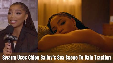 chloe bailey and damson idris scene|Chloe Bailey's Graphic 'Swarm' Sex Scene Sparks Huge Online .